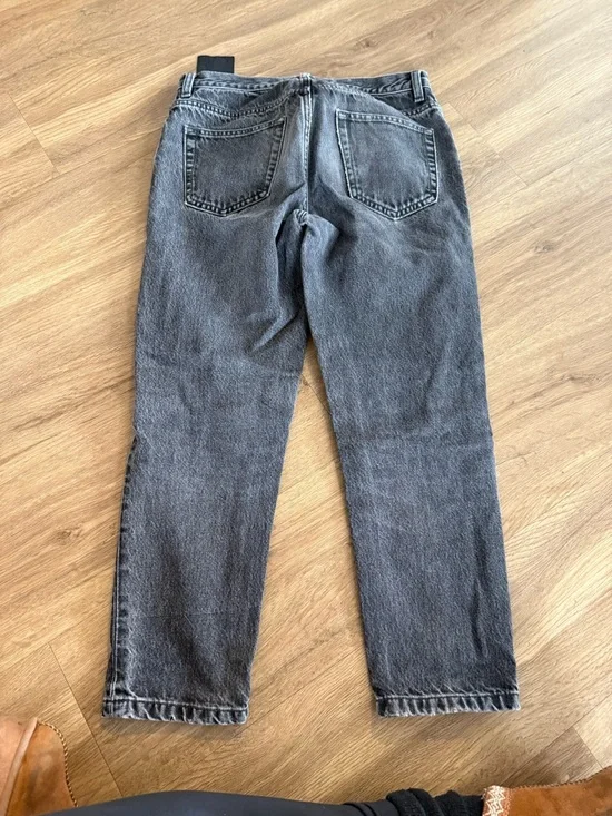 Zara - High-Rise Black Wash Women's Jeans - Picture 5 of 5